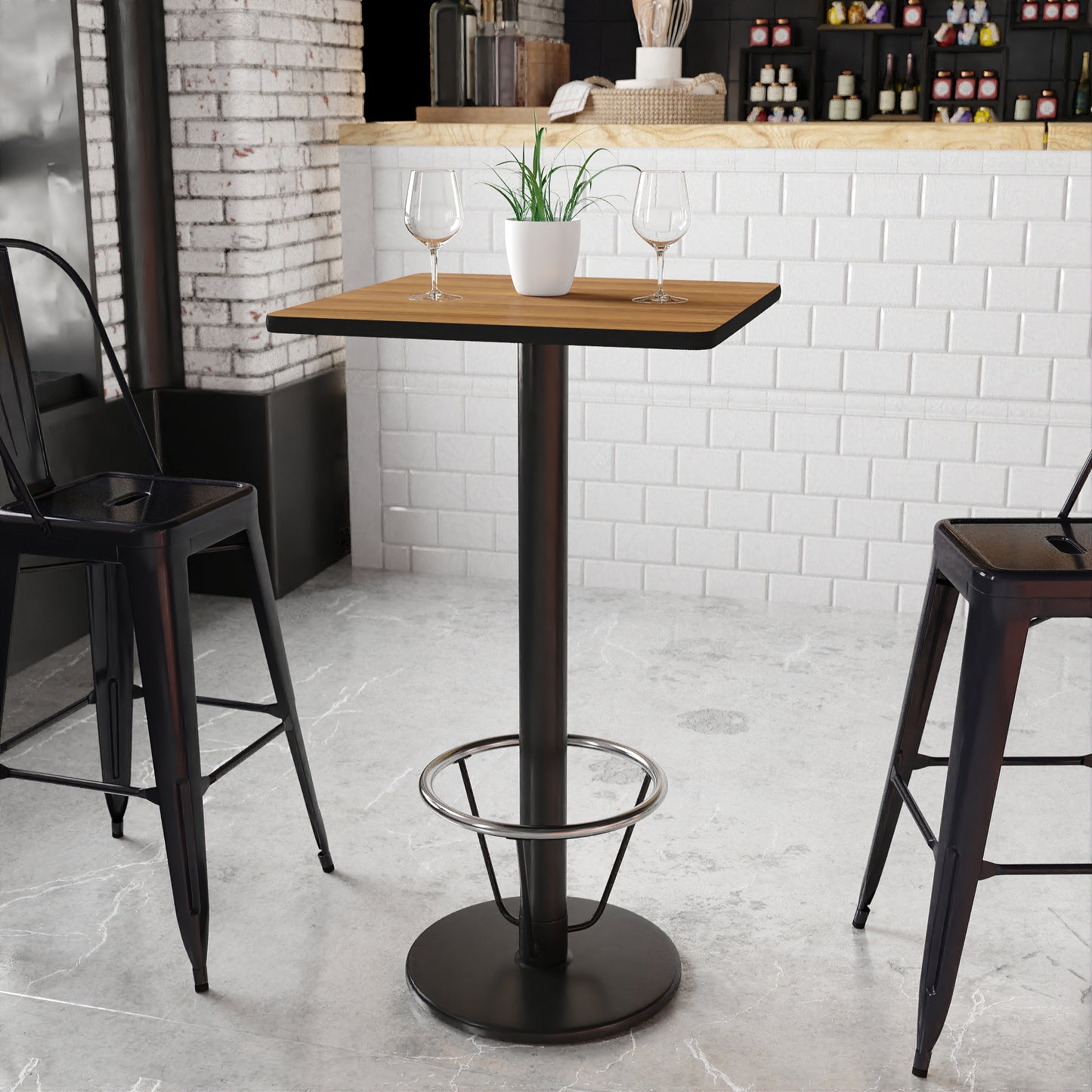 Bar Height Hospitality Table