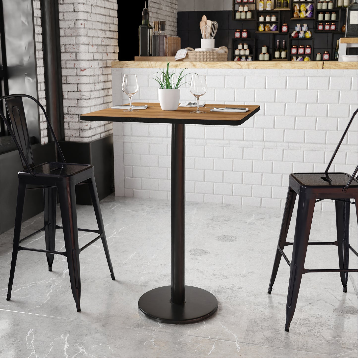 Bar Height Hospitality Table