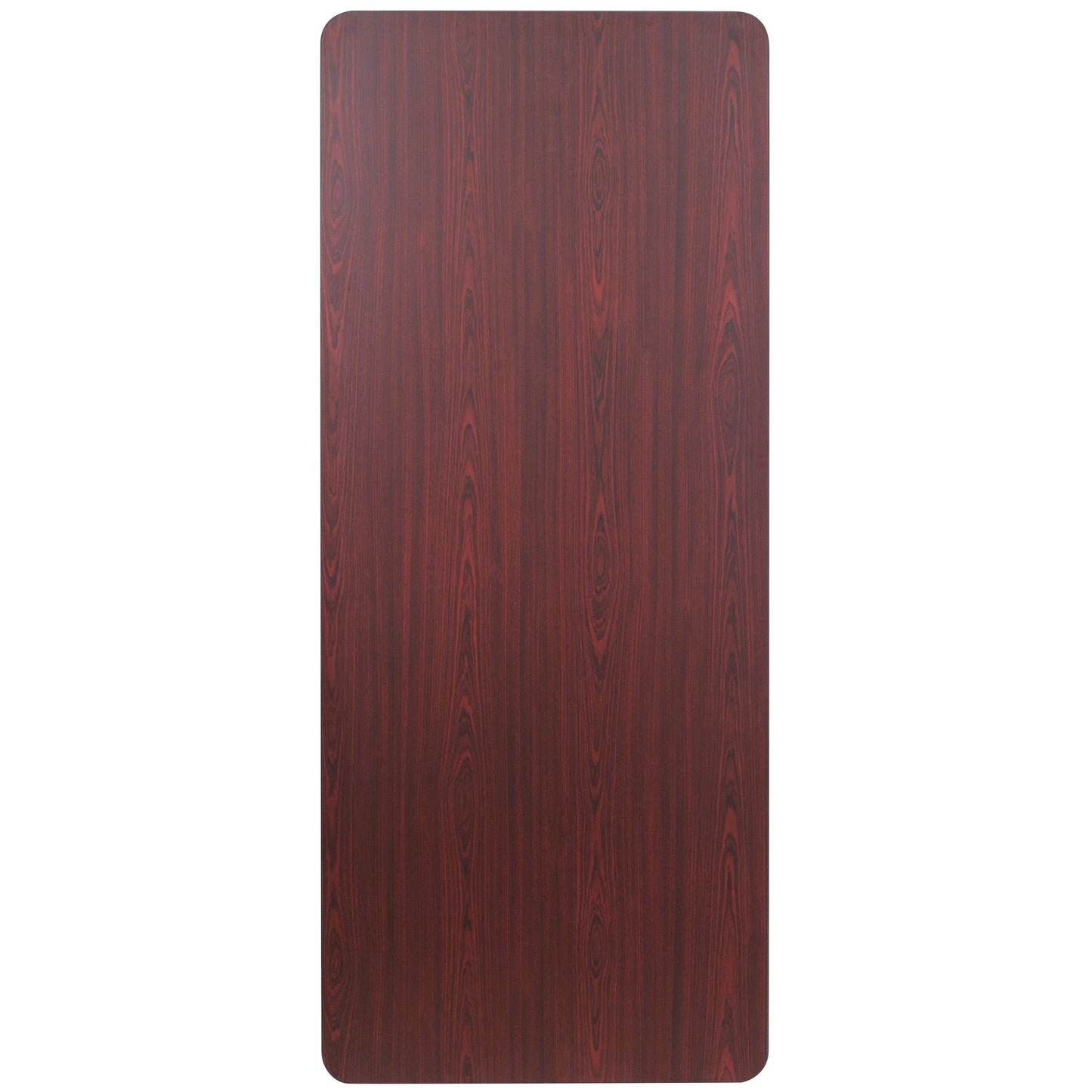 30x72 Mahogany Wood Fold Table YT-3072-HIGH-WAL-GG