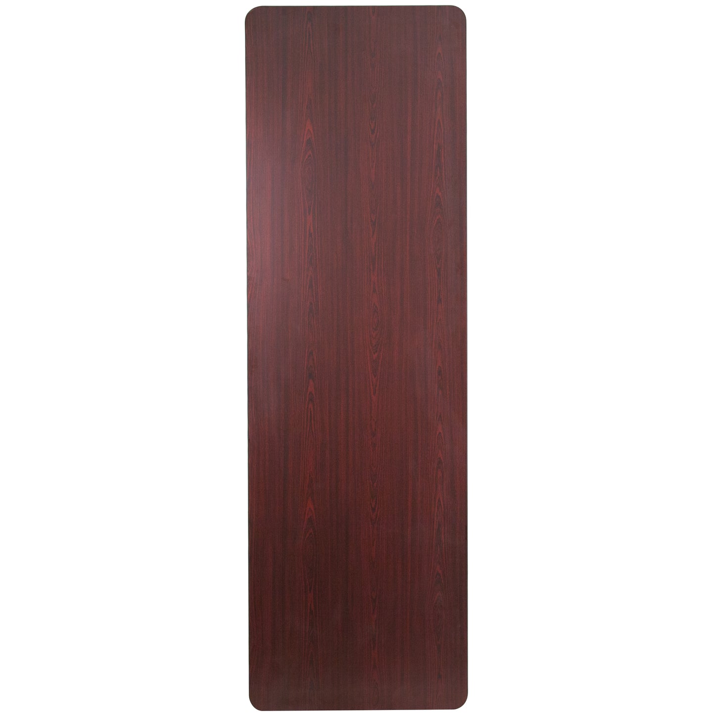 30x96 Mahogany Wood Fold Table YT-3096-HIGH-WAL-GG