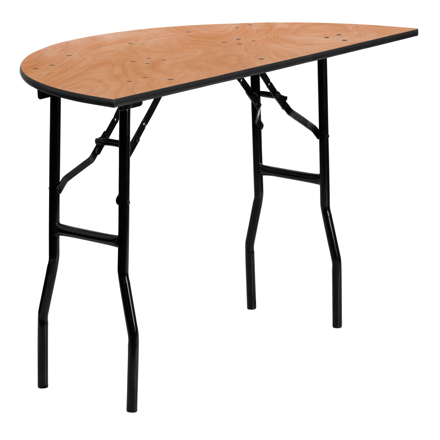 48HLF-RD Wood Fold Table YT-WHRFT48-HF-GG