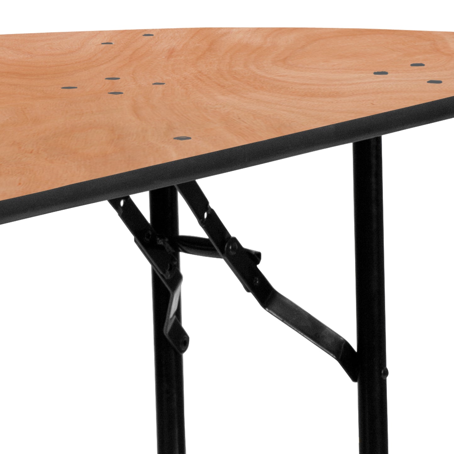 48HLF-RD Wood Fold Table YT-WHRFT48-HF-GG