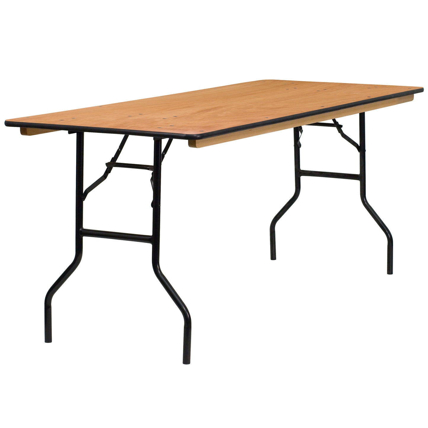 30x72 Wood Fold Table YT-WTFT30X72-TBL-GG